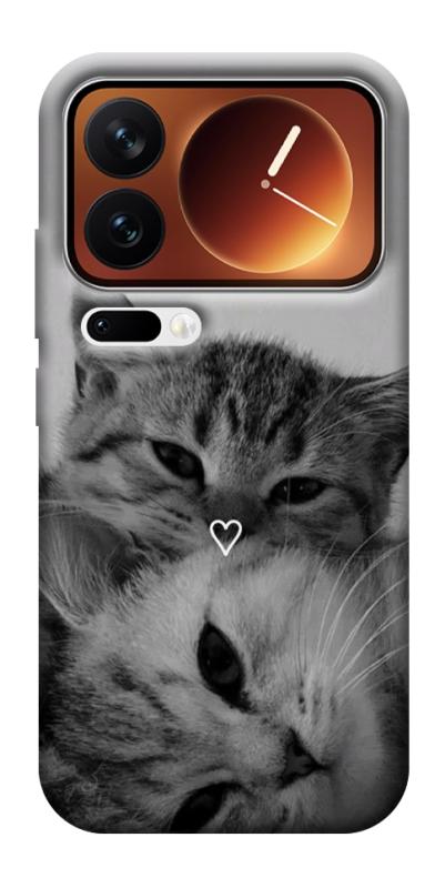 Чехол itsPrint Grey cats для Xiaomi 17 Pro Max, животные, купить оптом с доставкой