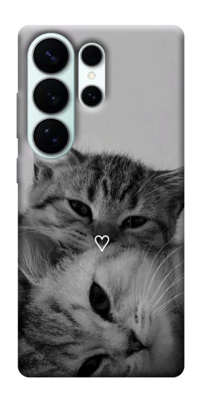 Чехол itsPrint Grey cats для Samsung Galaxy S26 Ultra, котики, купить оптом с доставкой
