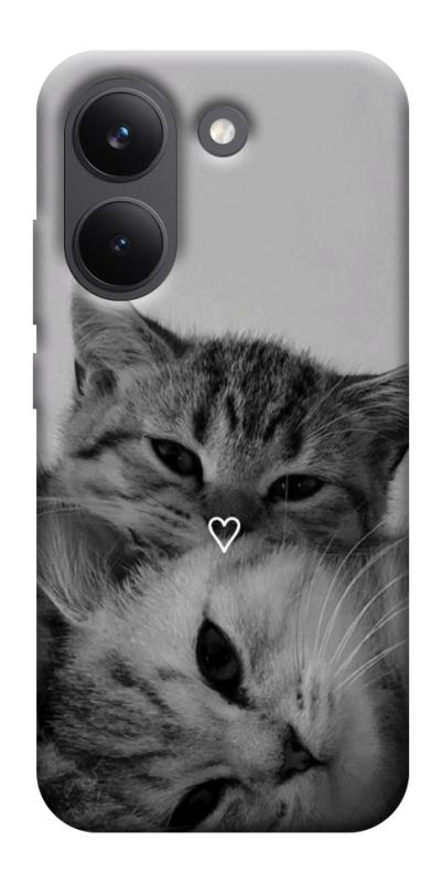 Чохол itsPrint Grey cats для Xiaomi Poco X8 Pro, тварини, купити оптом з доставкою