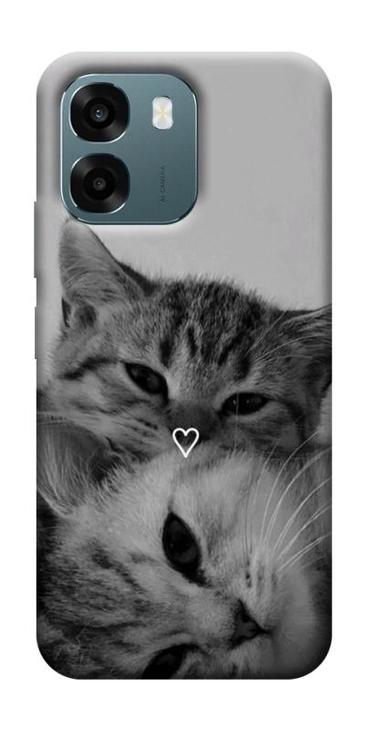 Чехол itsPrint Grey cats для Oppo A6, котики, купить оптом с доставкой