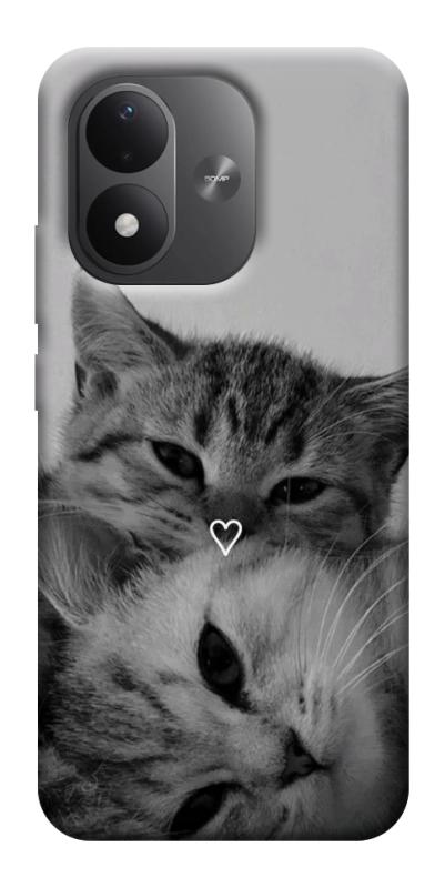 Чехол itsPrint Grey cats для Xiaomi Redmi Note 17, котики, купить оптом с доставкой