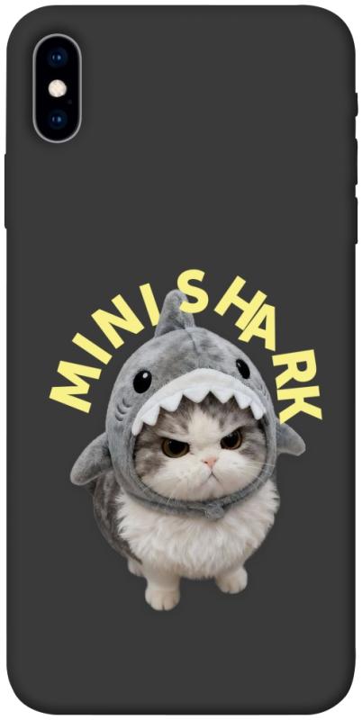 Чехол itsPrint Kitty shark для Apple iPhone X (5.8"), животные, купить оптом с доставкой