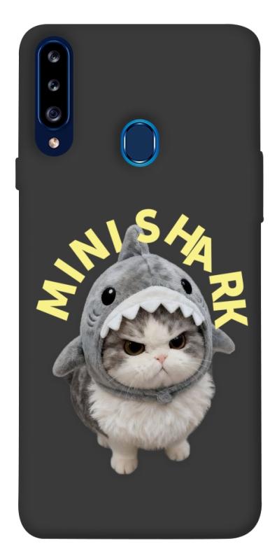 Чехол itsPrint Kitty shark для Samsung Galaxy A20s, животные, купить оптом с доставкой