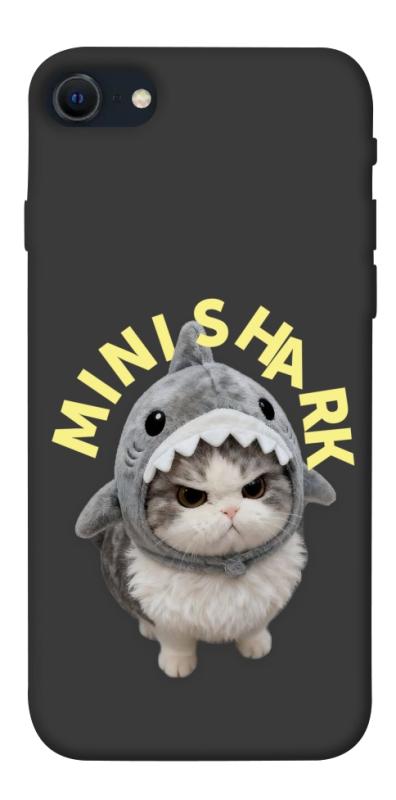 Чехол itsPrint Kitty shark для Apple iPhone SE (2020), животные, купить оптом с доставкой