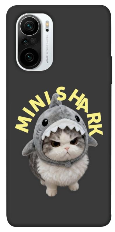 Чехол itsPrint Kitty shark для Xiaomi Redmi K40 / K40 Pro / K40 Pro+ / Poco F3, животные, купить оптом с доставкой