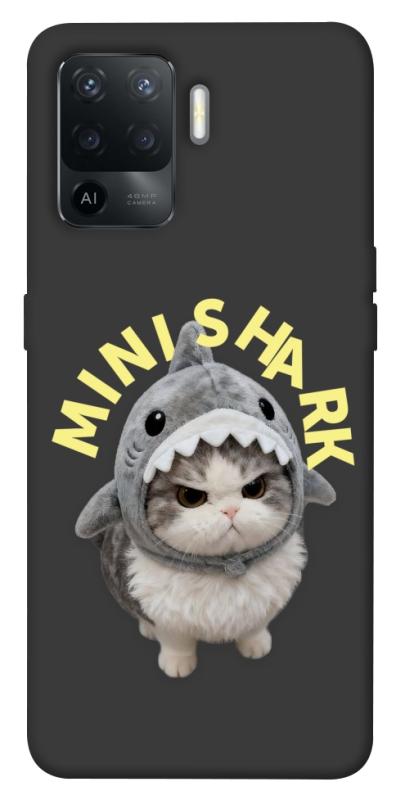 Чехол itsPrint Kitty shark для Oppo Reno 5 Lite, животные, купить оптом с доставкой