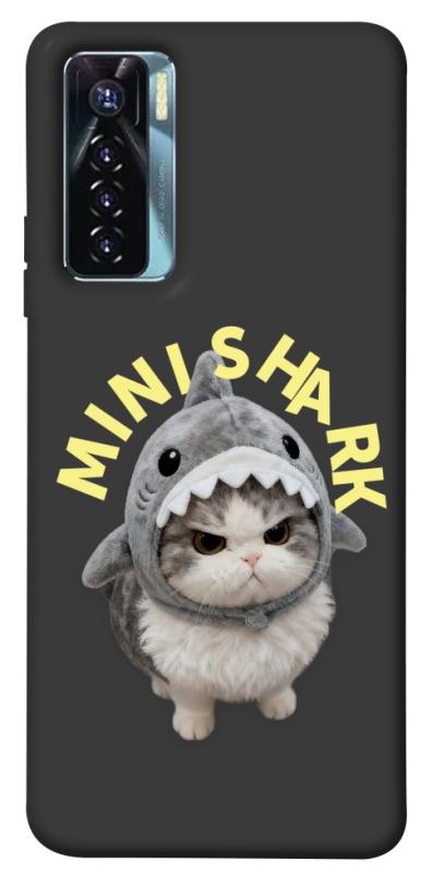 Чехол itsPrint Kitty shark для TECNO Camon 17 Pro, животные, купить оптом с доставкой