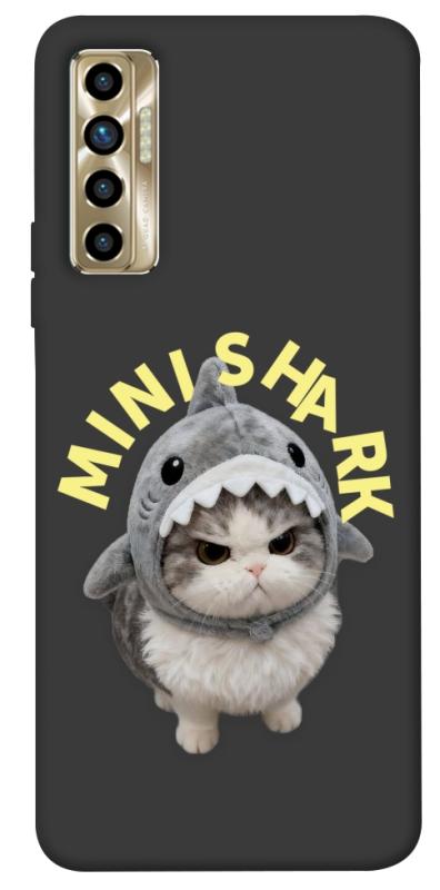 Чехол itsPrint Kitty shark для TECNO Camon 17P, животные, купить оптом с доставкой