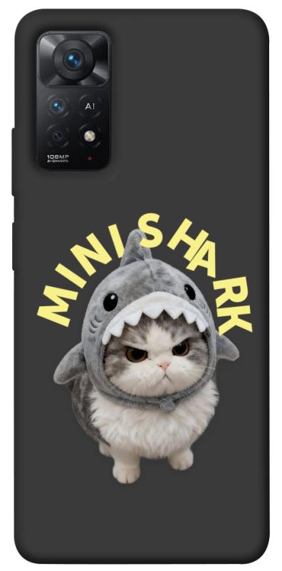 Чехол itsPrint Kitty shark для Xiaomi Redmi Note 11 Pro 4G/5G, животные, купить оптом с доставкой
