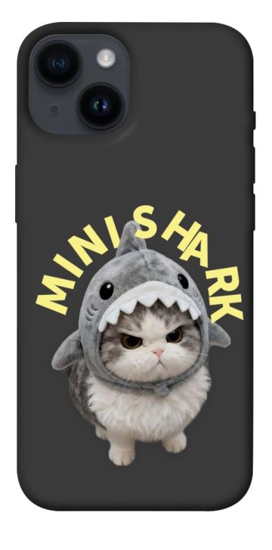Чехол itsPrint Kitty shark для Apple iPhone 14 (6.1"), животные, купить оптом с доставкой
