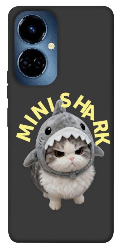 Чехол itsPrint Kitty shark для TECNO Camon 19 (CI6n) / 19 Pro (CI8n), животные, купить оптом с доставкой