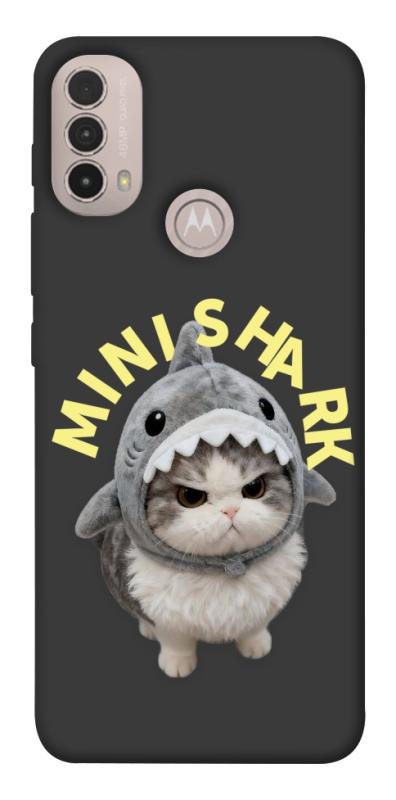 Чехол itsPrint Kitty shark для Motorola Moto E40, животные, купить оптом с доставкой