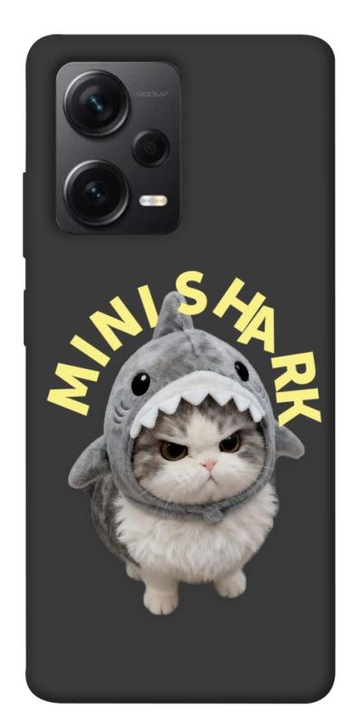 Чехол itsPrint Kitty shark для Xiaomi Redmi Note 12 Pro+ 5G, животные, купить оптом с доставкой