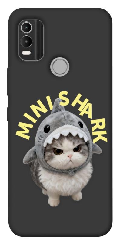 Чехол itsPrint Kitty shark для Nokia C21 Plus, животные, купить оптом с доставкой