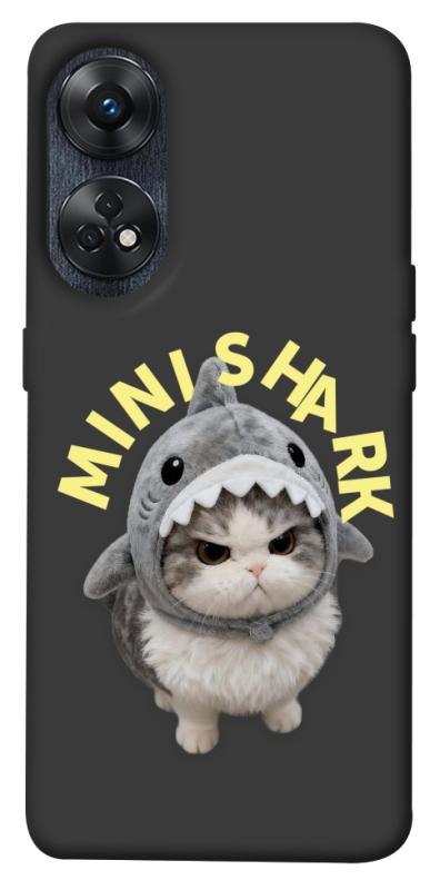 Чехол itsPrint Kitty shark для Oppo Reno 8 T 4G, животные, купить оптом с доставкой
