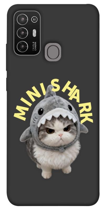 Чехол itsPrint Kitty shark для ZTE Blade A52, животные, купить оптом с доставкой