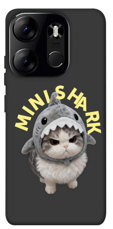 Чехол itsPrint Kitty shark для Tecno Spark Go 2023, животные, купить оптом с доставкой