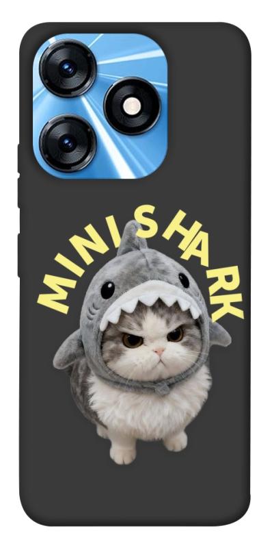Чехол itsPrint Kitty shark для TECNO Spark 10 Pro, животные, купить оптом с доставкой