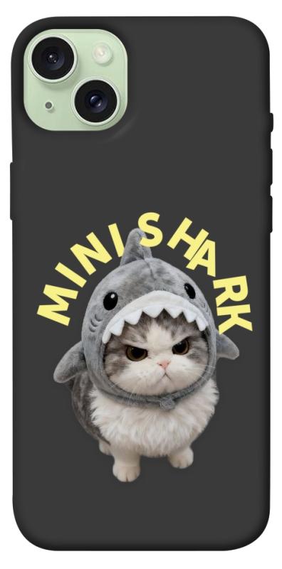 Чехол itsPrint Kitty shark для Apple iPhone 15 Plus (6.7"), животные, купить оптом с доставкой