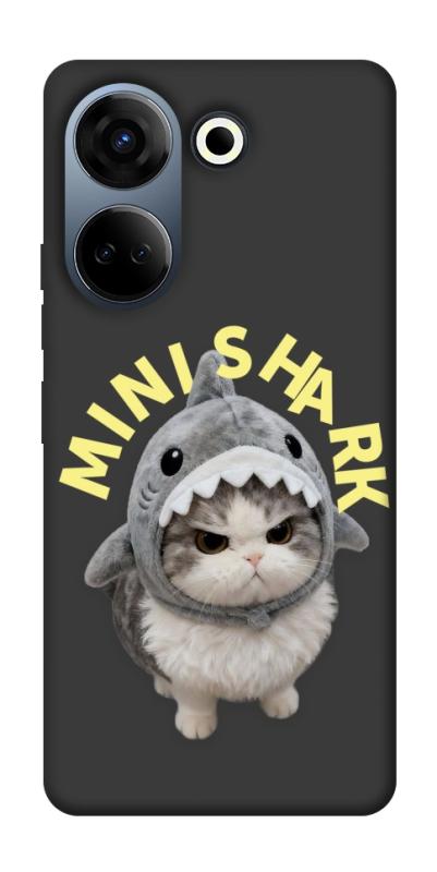 Чехол itsPrint Kitty shark для TECNO Camon 20 Pro (CK7n), животные, купить оптом с доставкой