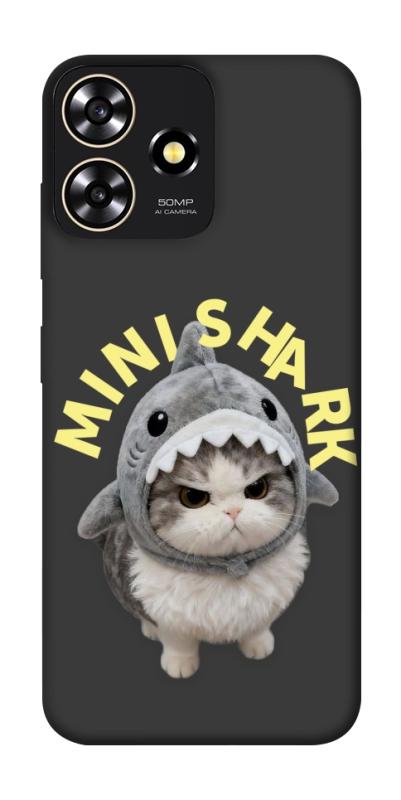 Чехол itsPrint Kitty shark для ZTE Blade A73 4G, животные, купить оптом с доставкой