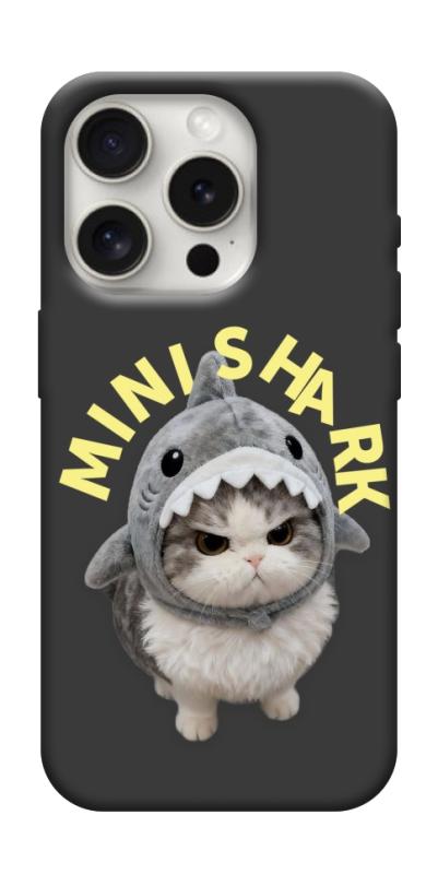 Чехол itsPrint Kitty shark для Apple iPhone 16 Pro (6.3"), животные, купить оптом с доставкой