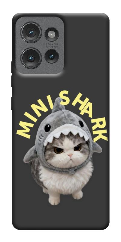 Чехол itsPrint Kitty shark для Motorola Edge 50, животные, купить оптом с доставкой