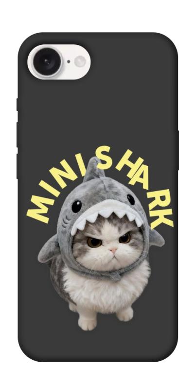 Чехол itsPrint Kitty shark для Apple iPhone 16e (6.1"), животные, купить оптом с доставкой