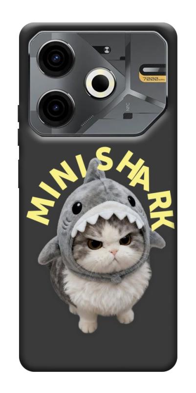 Чехол itsPrint Kitty shark для TECNO Pova 6 Neo (LI6), животные, купить оптом с доставкой