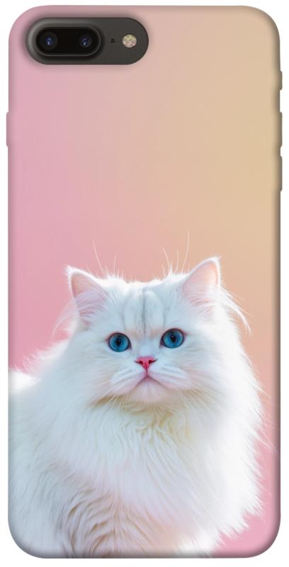 Чехол itsPrint Pastel kitty для Apple iPhone 7 plus / 8 plus (5.5"), животные, купить оптом с доставкой
