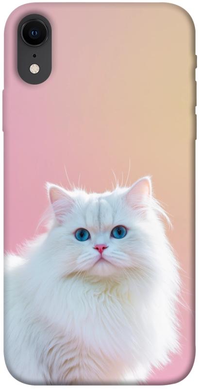 Чехол itsPrint Pastel kitty для Apple iPhone XR (6.1"), животные, купить оптом с доставкой