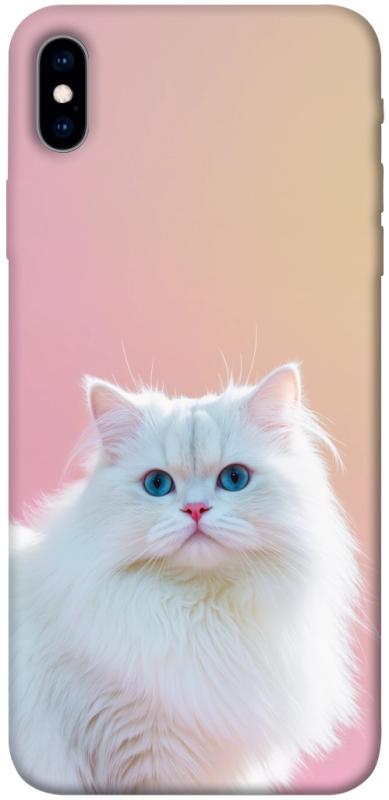 Чехол itsPrint Pastel kitty для Apple iPhone XS Max (6.5"), животные, купить оптом с доставкой