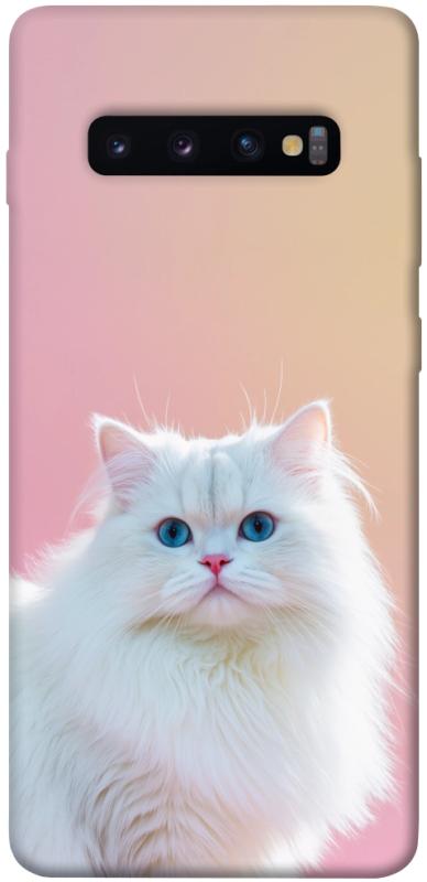 Чехол itsPrint Pastel kitty для Samsung Galaxy S10+, животные, купить оптом с доставкой