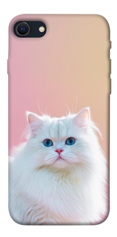 Чохол itsPrint Pastel kitty для Apple iPhone SE (2020), тварини, купити оптом з доставкою