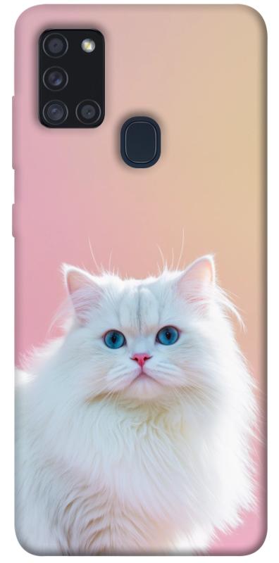 Чехол itsPrint Pastel kitty для Samsung Galaxy A21s, животные, купить оптом с доставкой