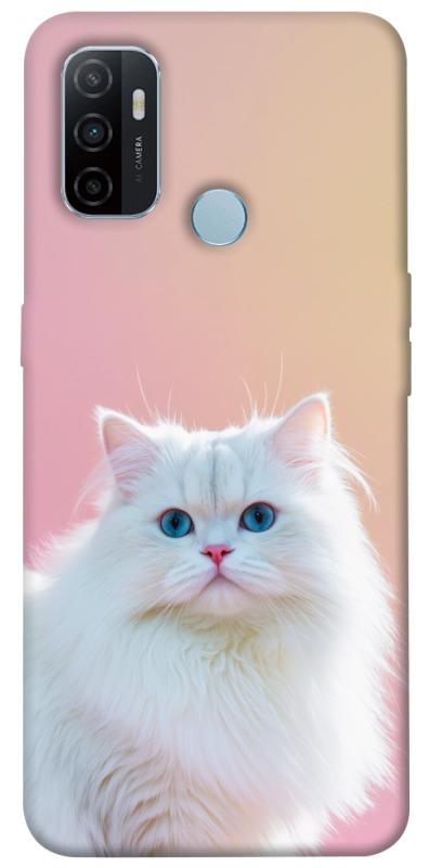 Чохол itsPrint Pastel kitty для Oppo A53 / A32 / A33, тварини, купити оптом з доставкою