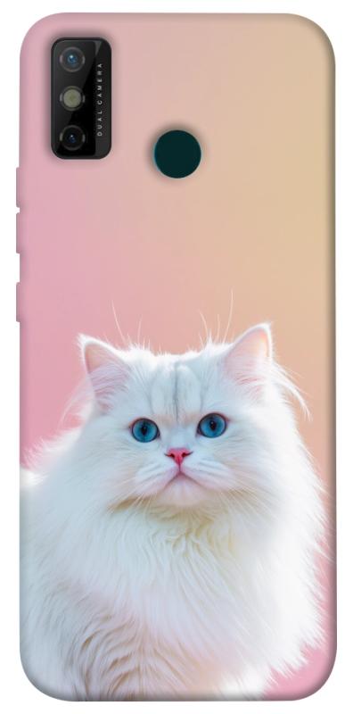 Чохол itsPrint Pastel kitty для TECNO Spark 6 Go, тварини, купити оптом з доставкою