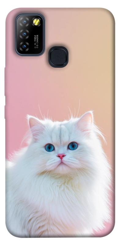 Чехол itsPrint Pastel kitty для Infinix Hot 10 Lite, животные, купить оптом с доставкой
