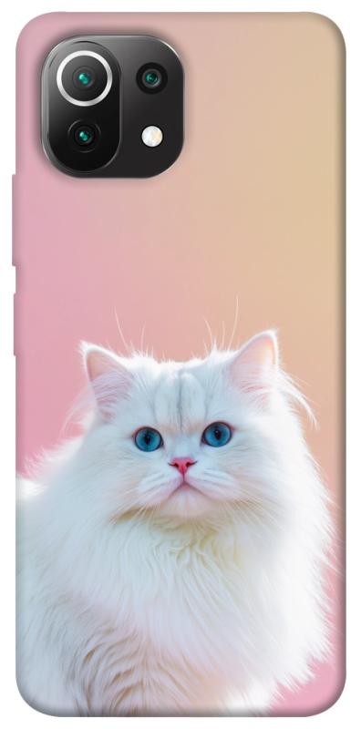 Чехол itsPrint Pastel kitty для Xiaomi Mi 11 Lite, животные, купить оптом с доставкой