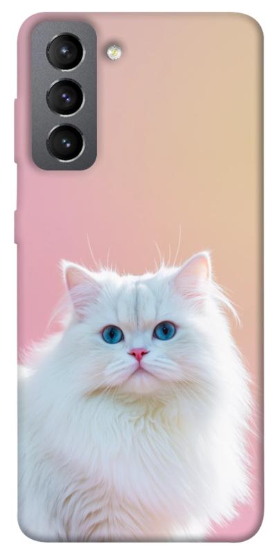 Чехол itsPrint Pastel kitty для Samsung Galaxy S21 FE, животные, купить оптом с доставкой