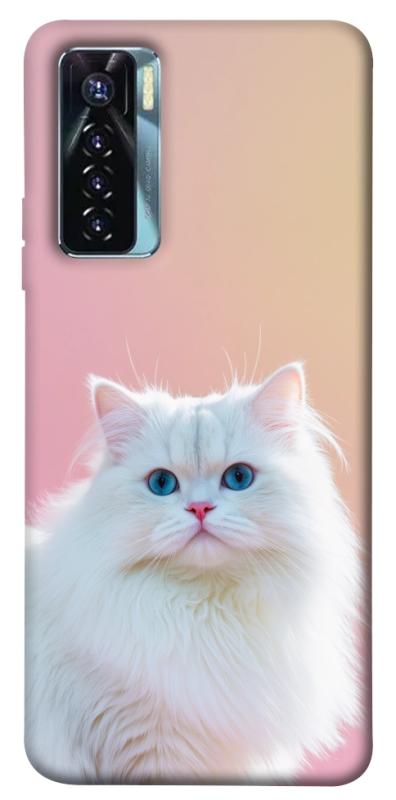 Чехол itsPrint Pastel kitty для TECNO Camon 17 Pro, животные, купить оптом с доставкой