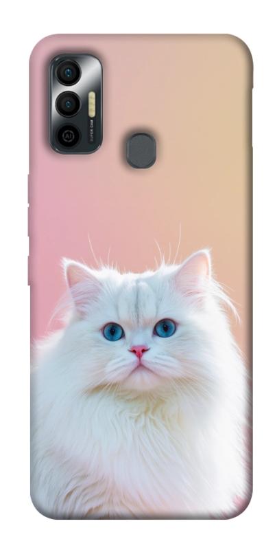 Чехол itsPrint Pastel kitty для TECNO Spark 7, животные, купить оптом с доставкой