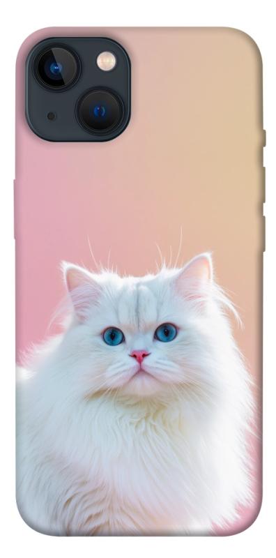 Чехол itsPrint Pastel kitty для Apple iPhone 13 (6.1"), животные, купить оптом с доставкой
