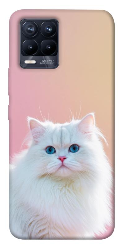 Чохол itsPrint Pastel kitty для Realme 8, тварини, купити оптом з доставкою