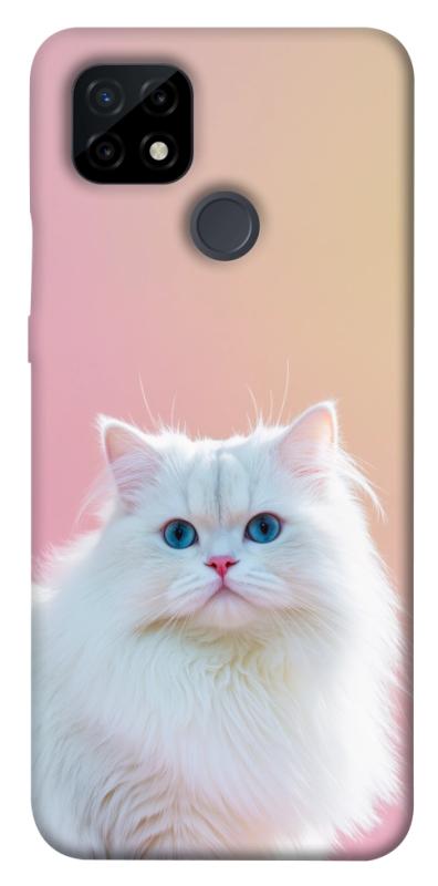 Чехол itsPrint Pastel kitty для Realme C21, животные, купить оптом с доставкой