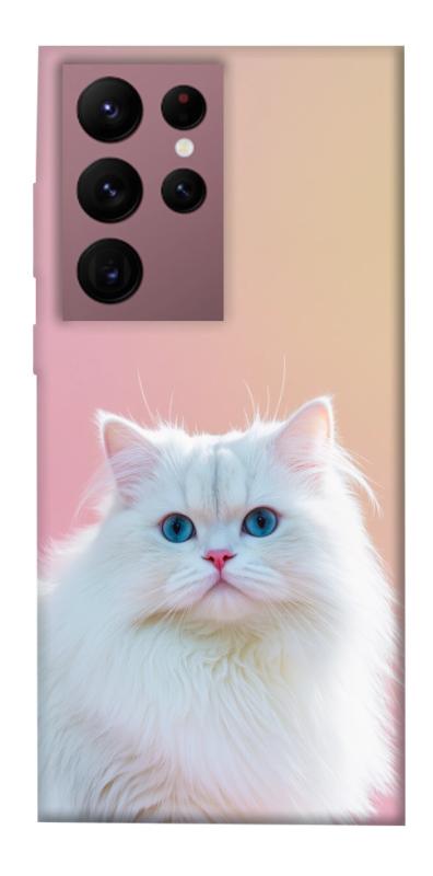 Чехол itsPrint Pastel kitty для Samsung Galaxy S22 Ultra, животные, купить оптом с доставкой