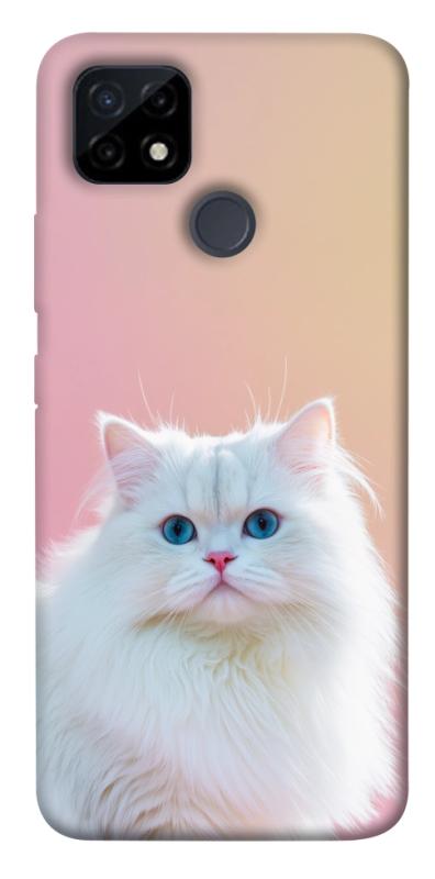 Чехол itsPrint Pastel kitty для Realme C21Y, животные, купить оптом с доставкой