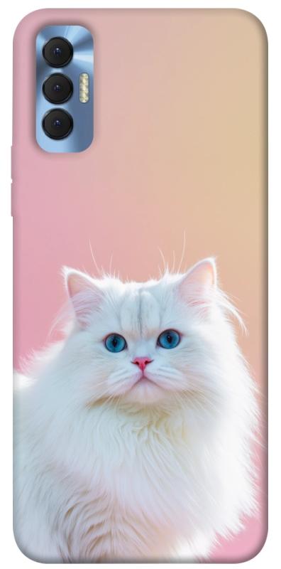 Чехол itsPrint Pastel kitty для TECNO Spark 8P, животные, купить оптом с доставкой