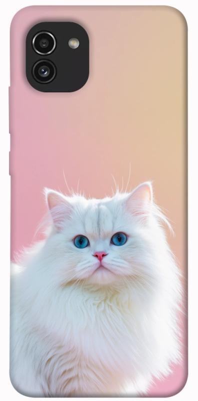 Чохол itsPrint Pastel kitty для Samsung Galaxy A03, тварини, купити оптом з доставкою