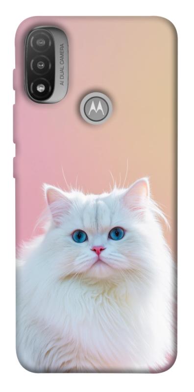 Чехол itsPrint Pastel kitty для Motorola Moto E20, животные, купить оптом с доставкой